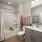 view of the bathroom with a bathtub
