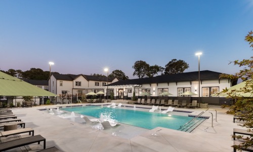 The Pool at Twilight